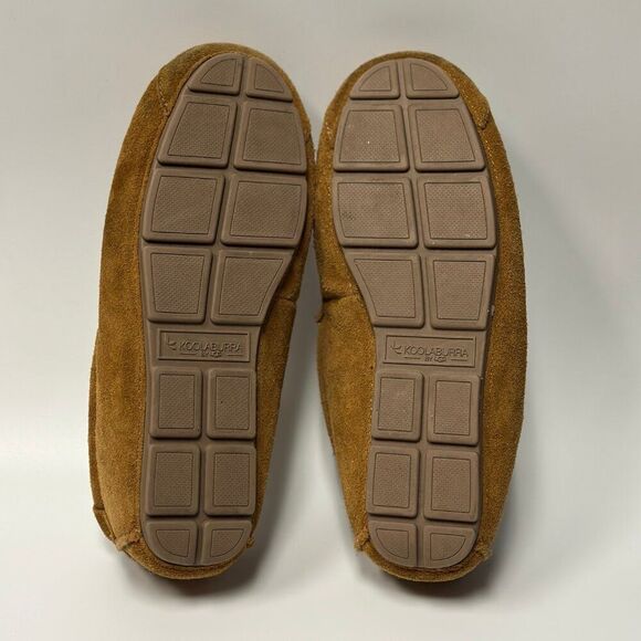 Koolaburra by UGG Tipton Men\'s Suede Slipper Chestnut Brown Size 10 main image 4